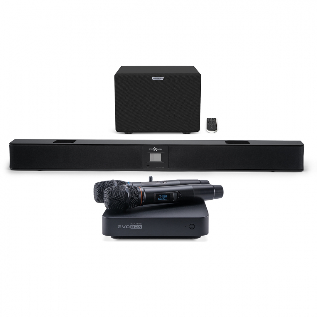караоке-комплект EVOBOX Plus + EvoSound Bar (саундбар с караоке) в Архангельске