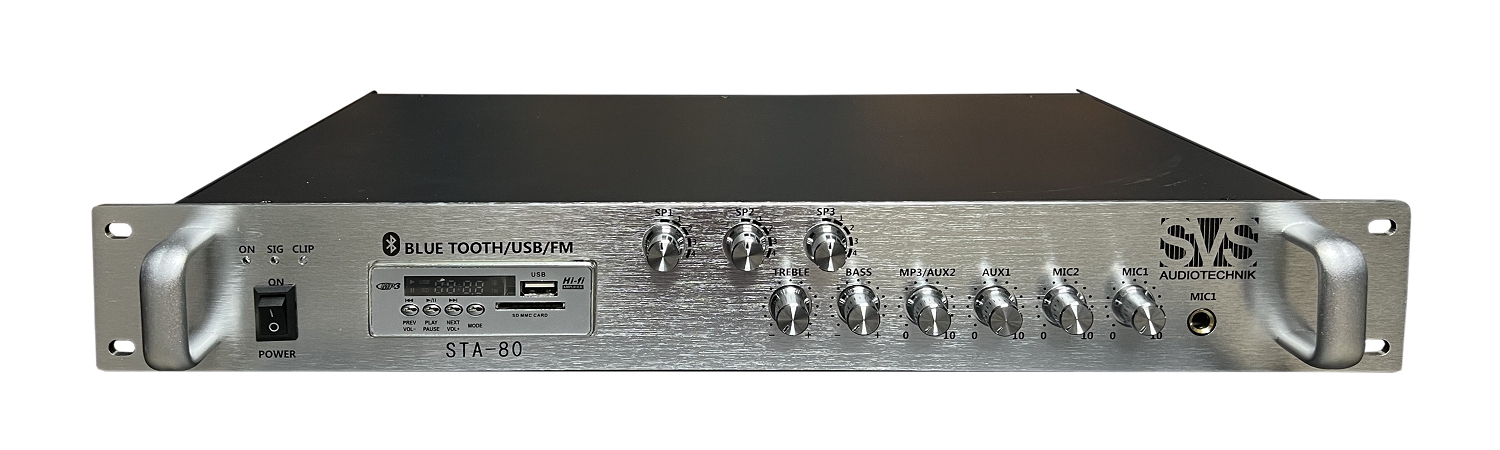 SVS Audiotechnik STA-80 Микшер-усилитель для систем Public Address в Архангельске