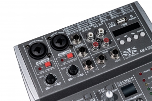 SVS Audiotechnik mixers AM-4 DSP Аналоговый микшерный пульт, 4-канала в Архангельске